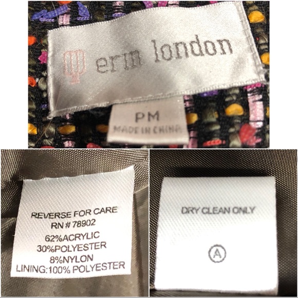 Erin London rainbow heather petite blazer - Picture 4 of 7
